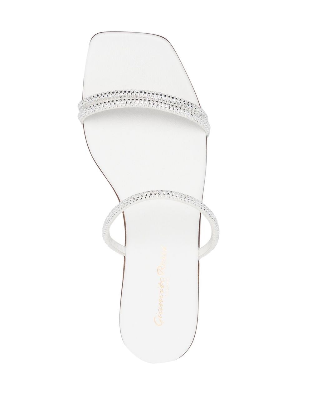 GIANVITO ROSSI Luxurious Rhinestone Cannes Sandals for Women in SS23