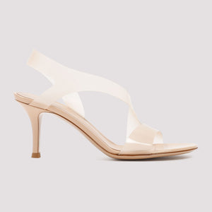 GIANVITO ROSSI PVC Metropolis Mini Sandals - 7cm Heel