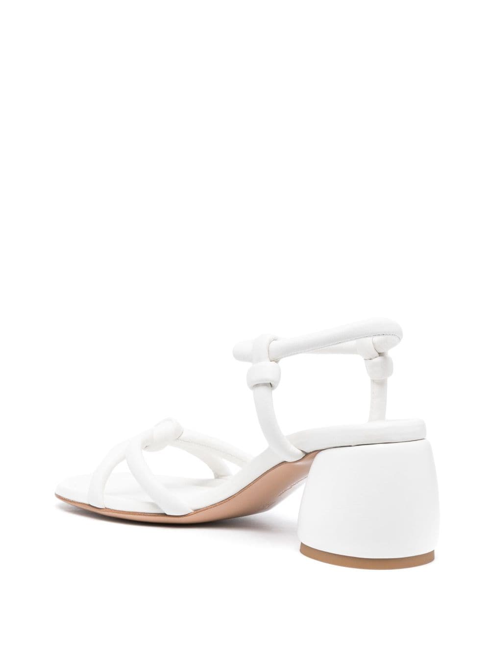 GIANVITO ROSSI Luxurious and Sophisticated Cassis 70MM Leather Sandals