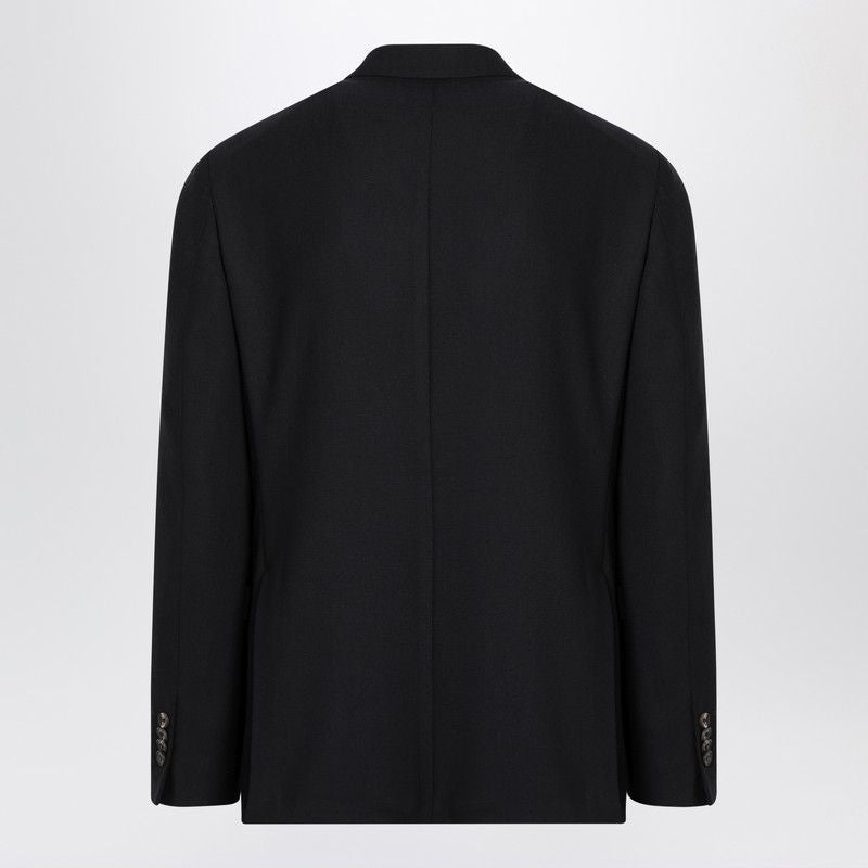 SANTANIELLO Wool Blend Single-Breasted Jacket