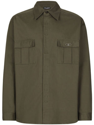 DOLCE & GABBANA Flap Pocket Button-Up Shirt