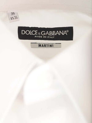 DOLCE & GABBANA Sleek and Stylish Concealed Shirt for Men