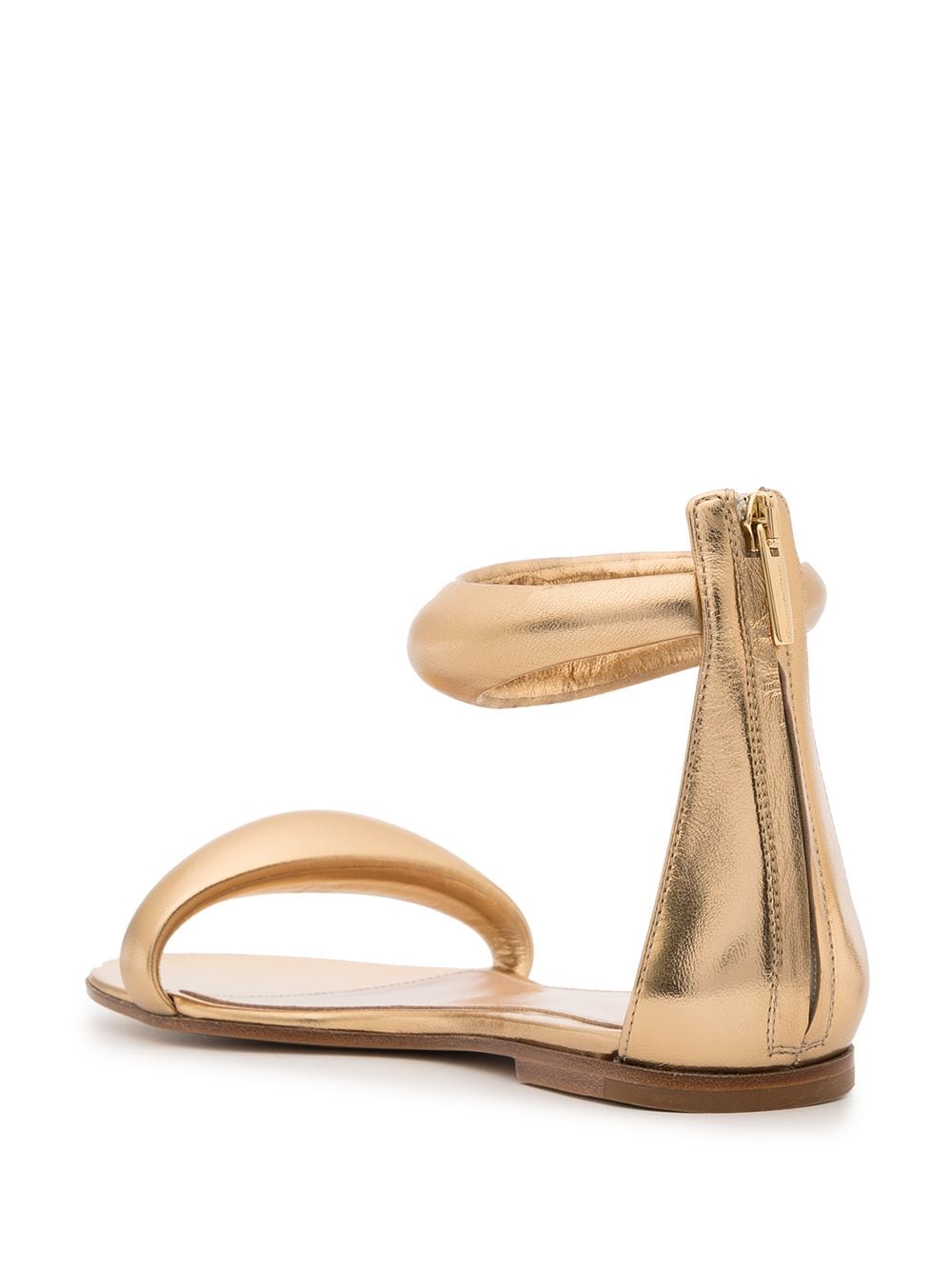 GIANVITO ROSSI Bijoux 05 Open Toe Leather Sandals