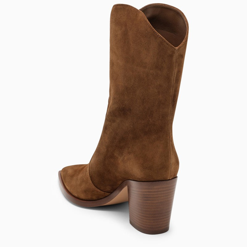 GIANVITO ROSSI Texas-Coloured Suede Boot for Women