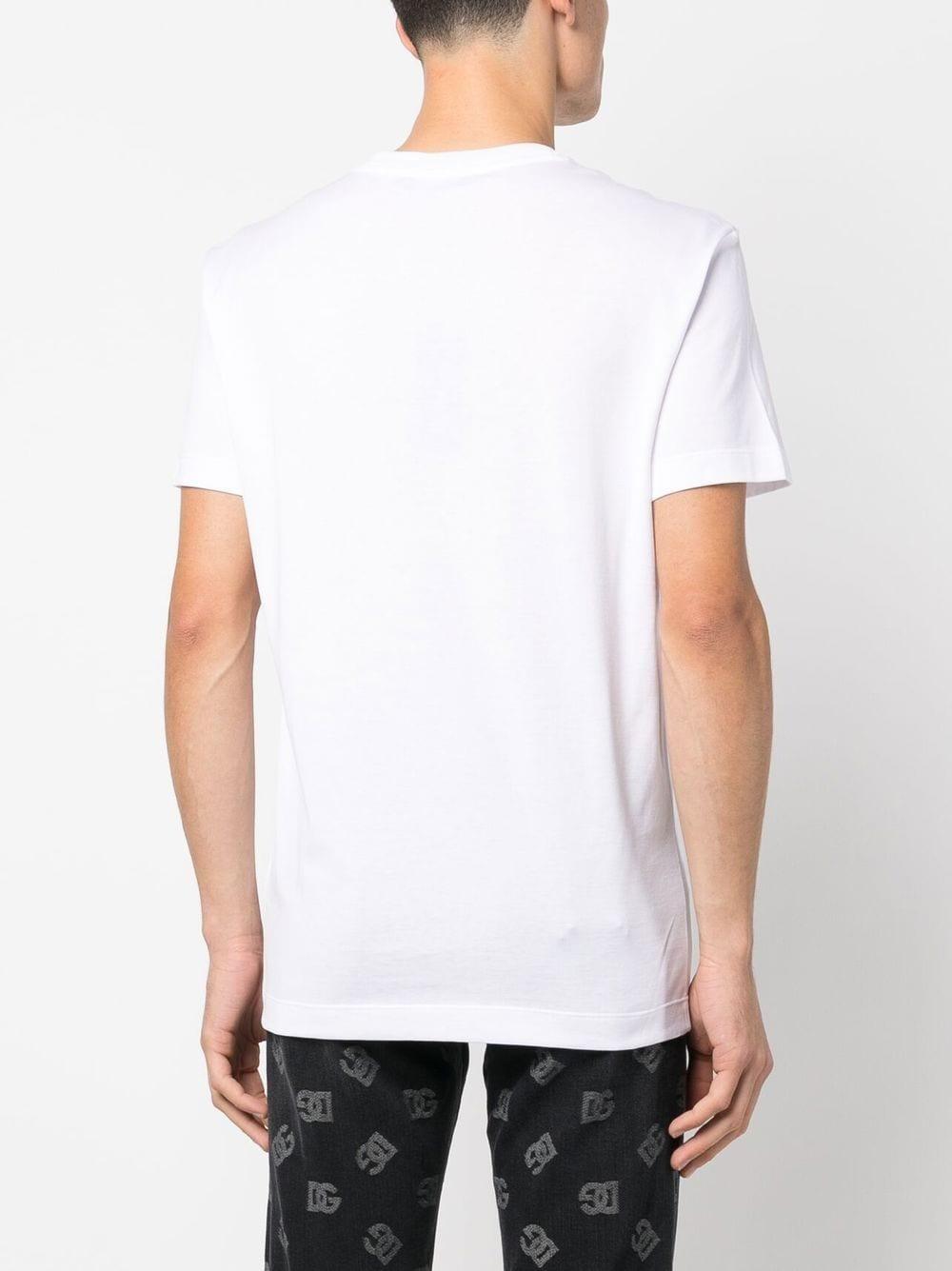 DOLCE & GABBANA Classic Casual T-Shirt for Men - FW24 Collection