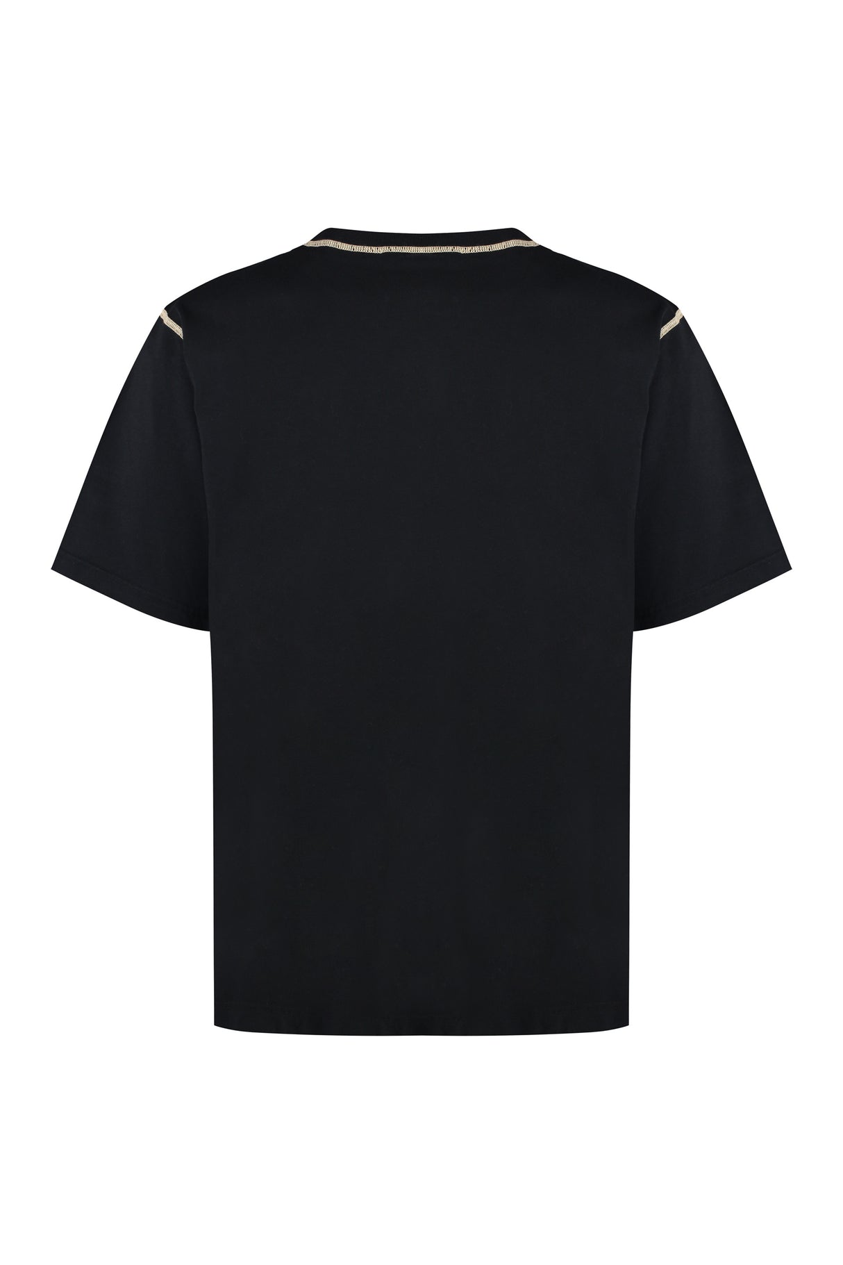 DOLCE & GABBANA Logo Cotton T-Shirt for Men - Regular Fit