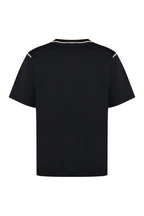 DOLCE & GABBANA Logo Cotton T-Shirt for Men - Regular Fit