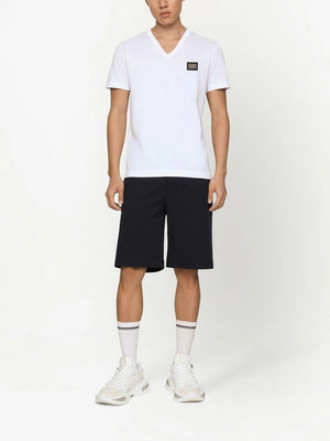 DOLCE & GABBANA Men's Cotton T-Shirt in White for SS24