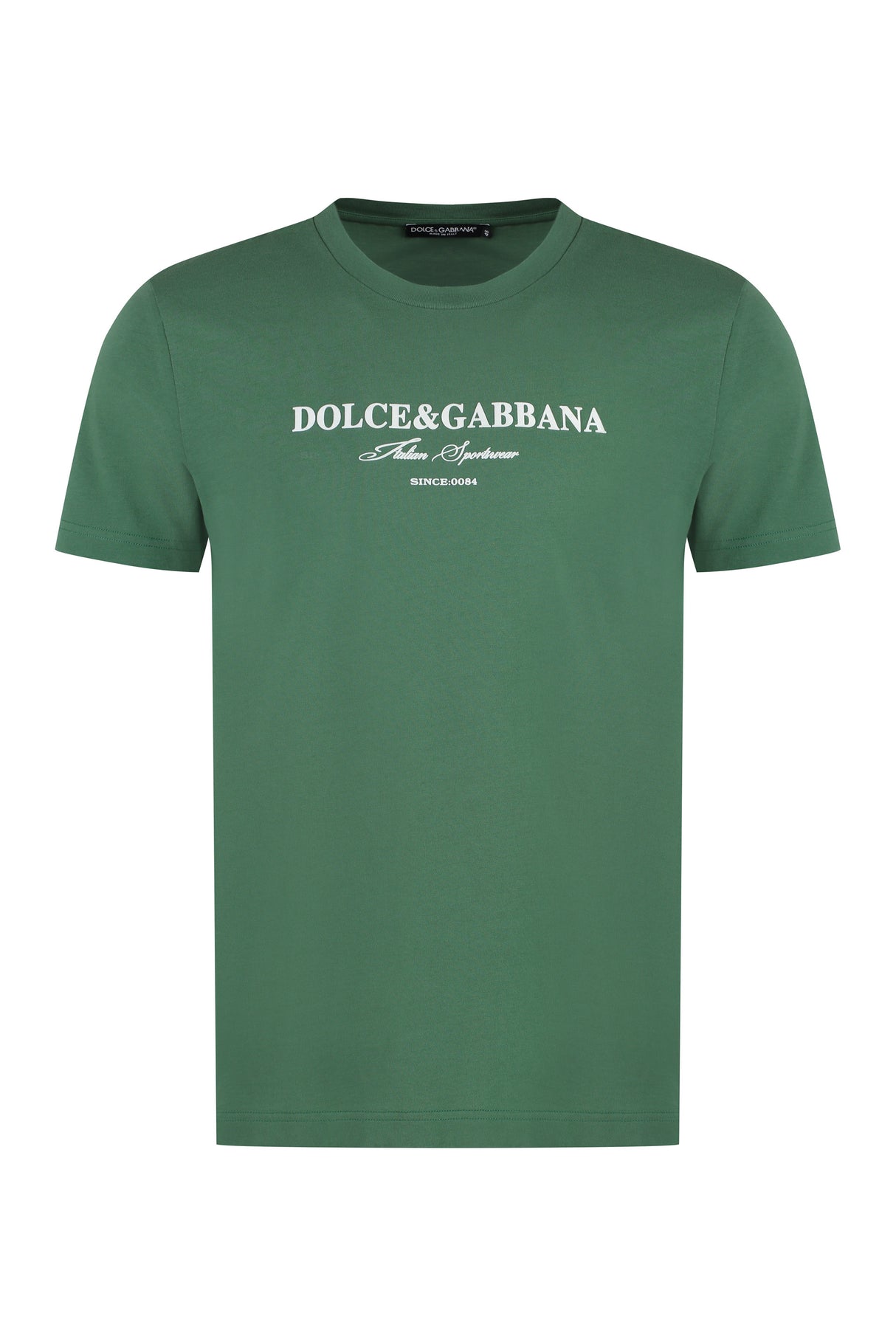 DOLCE & GABBANA Luxury Velvet Touch Cotton T-Shirt