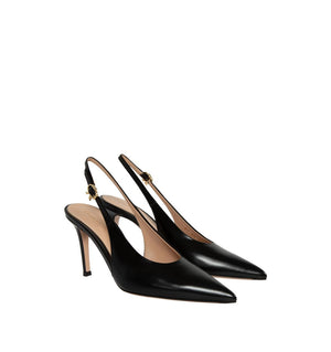 GIANVITO ROSSI Havana Brown Slingback Pumps for Women