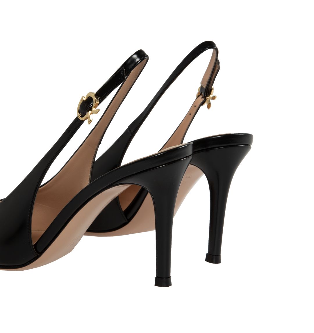 GIANVITO ROSSI Havana Brown Slingback Pumps for Women