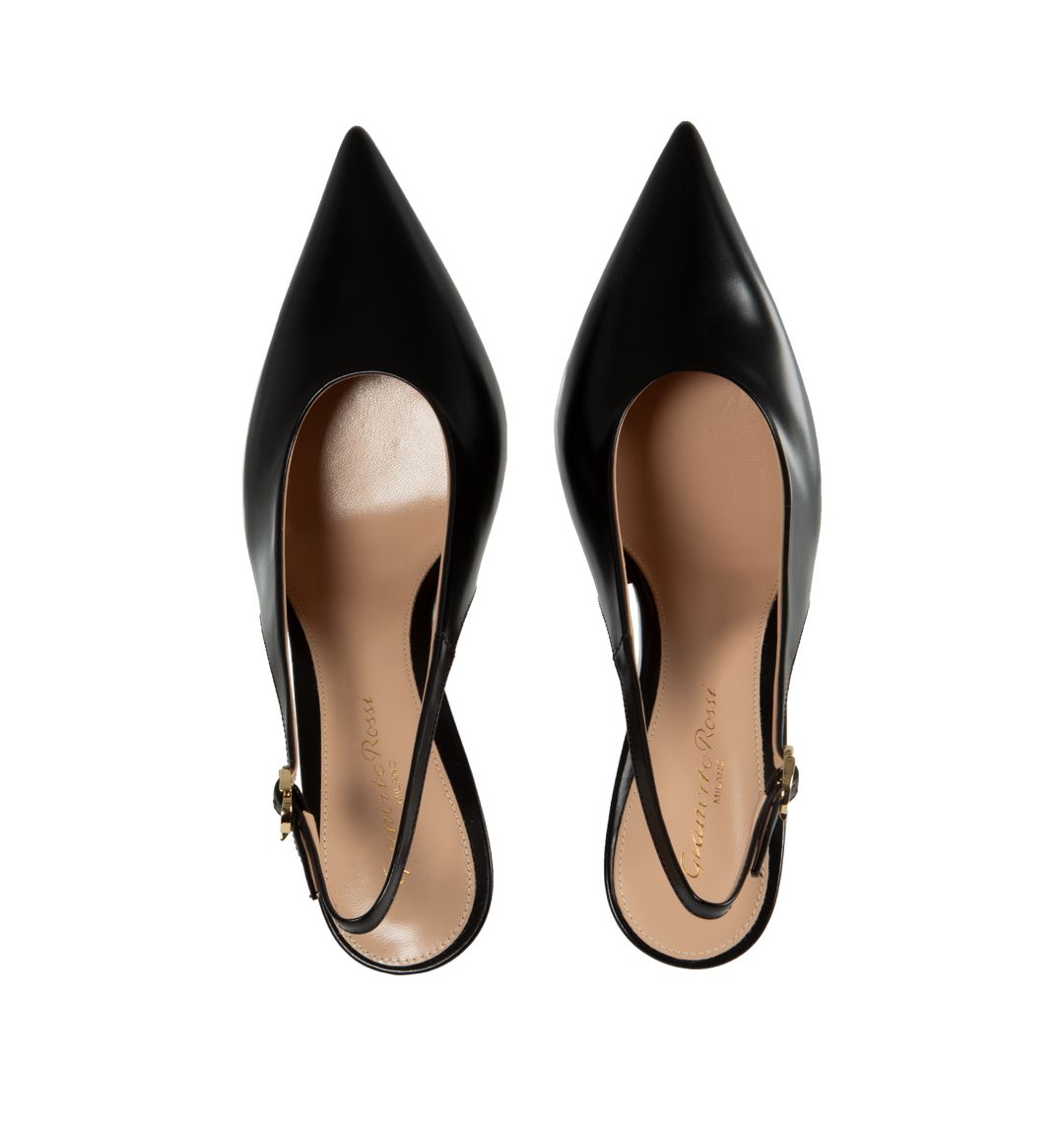 GIANVITO ROSSI Havana Brown Slingback Pumps for Women