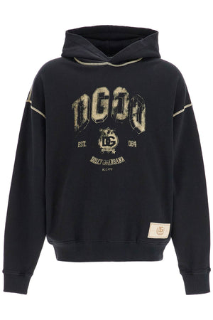 DOLCE & GABBANA Oversized Cotton Hoodie for Men