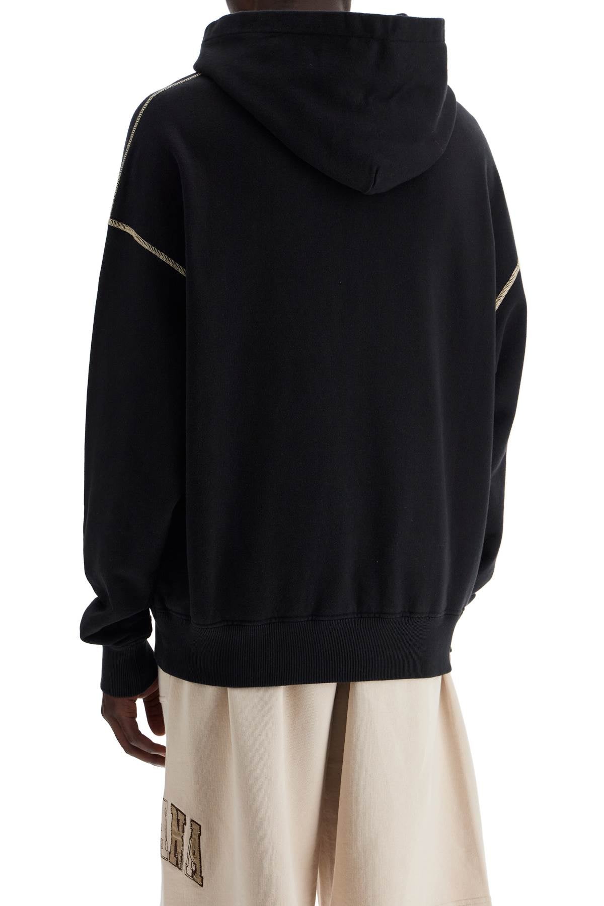 DOLCE & GABBANA Oversized Cotton Hoodie for Men