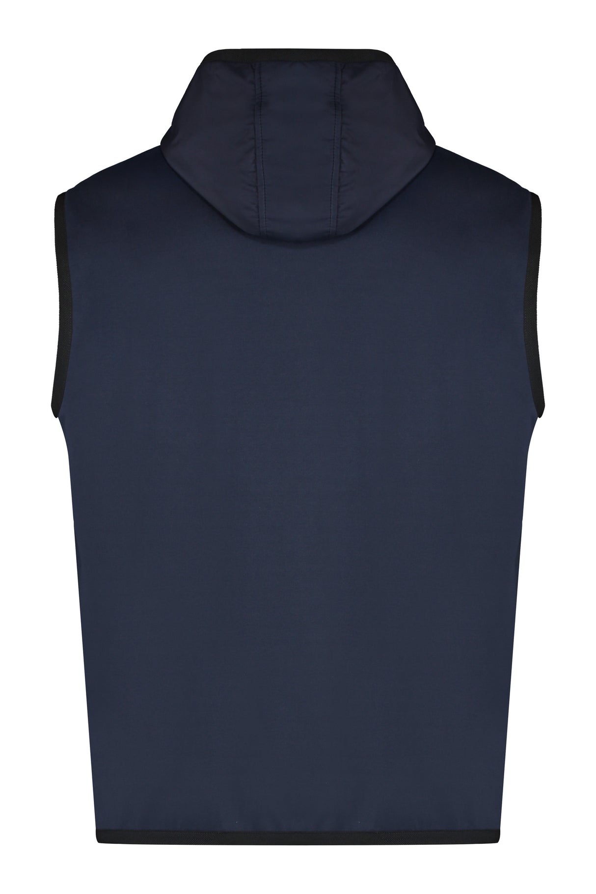 DOLCE & GABBANA Men's Sporty Vest with Zipper in Blue for SS24