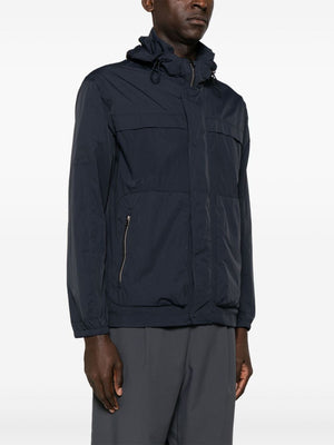 HERNO Navy Blue Lightweight Jacket for Men - SS24 Collection