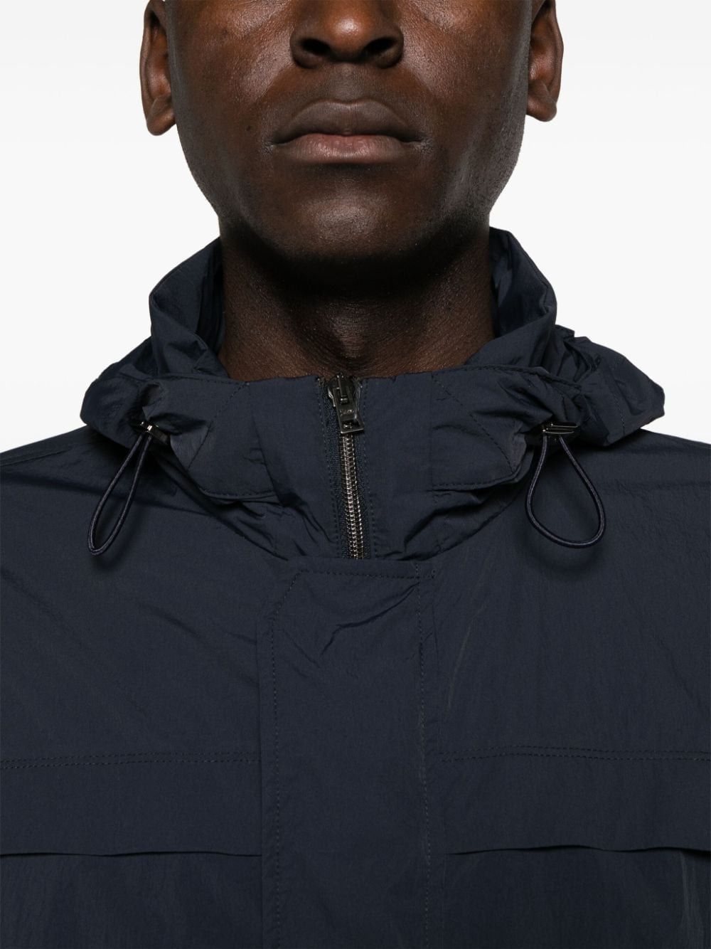 HERNO Navy Blue Lightweight Jacket for Men - SS24 Collection