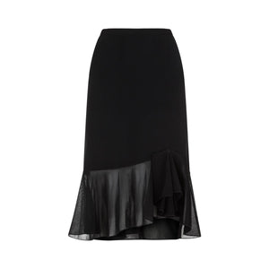 TOM FORD Stunning Black Viscose Skirt for Women - SS24 Collection