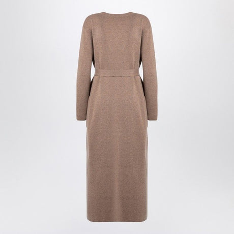 MAX MARA Elegant Wool and Cashmere Long Cardigan