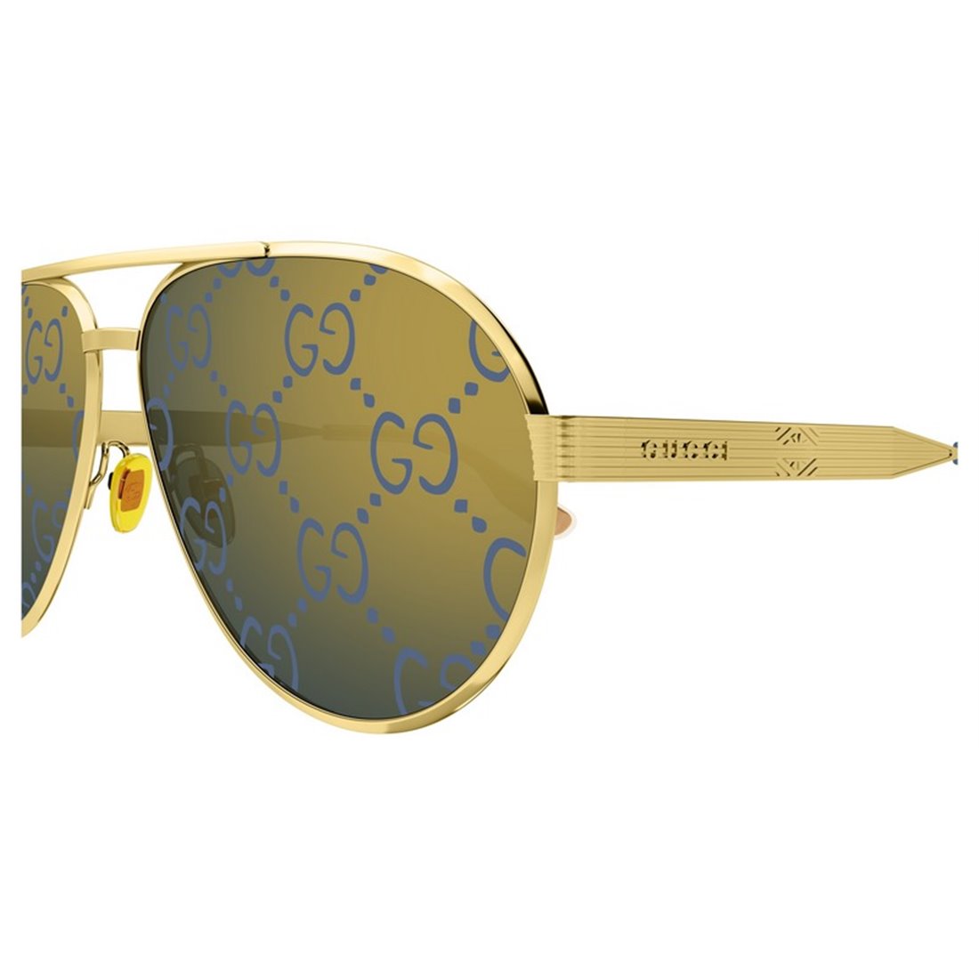 GUCCI Sophisticated Metal Sunglasses for Men