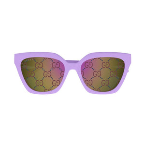 GUCCI Violet Hue Transparent Sunglasses