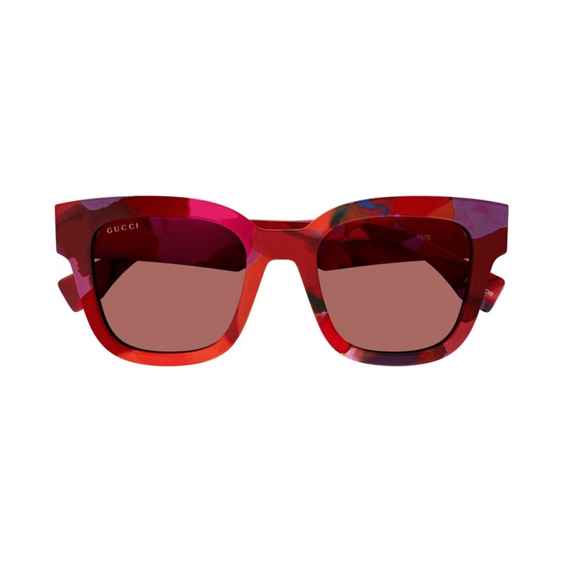 GUCCI Chic Multicolor Sunglasses with Brown Lenses