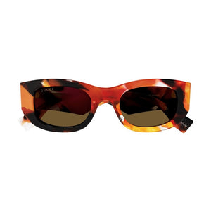 GUCCI Chic Orange Brown Lens Sunglasses