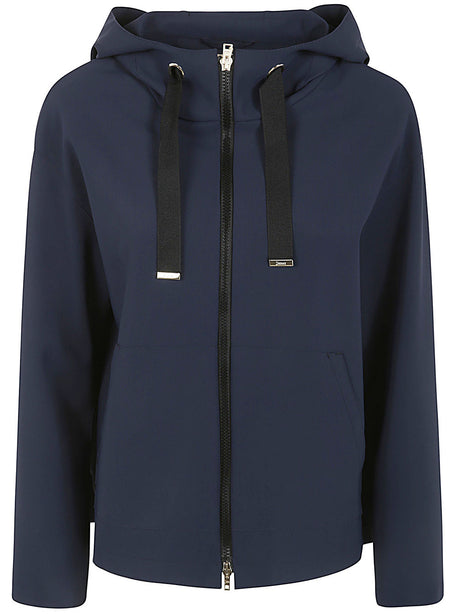 HERNO Women's Mini Hooded Bomber Jacket for SS24