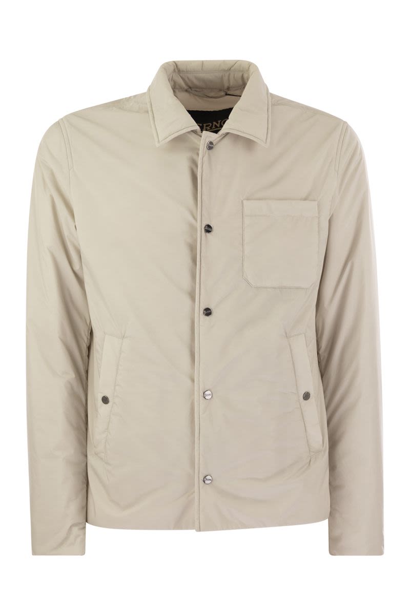 HERNO Eco-Friendly Shirt-Cut Jacket for Men - Spring 2024