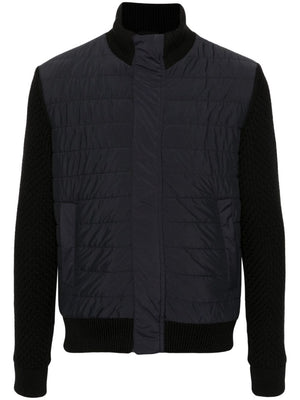 HERNO Men's Quilted Wool Bomber Jacket