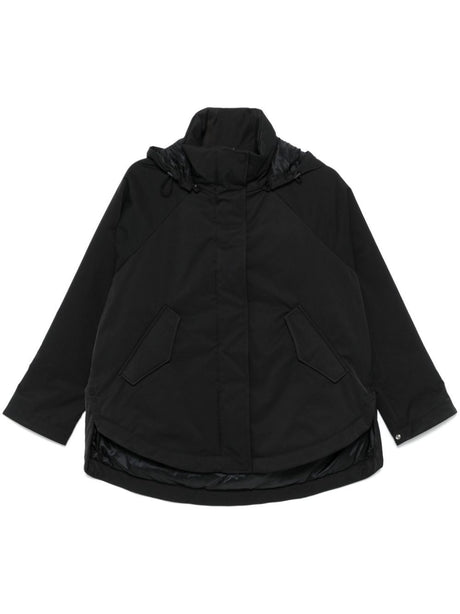 HERNO Women's Mini Hooded Nylon Jacket