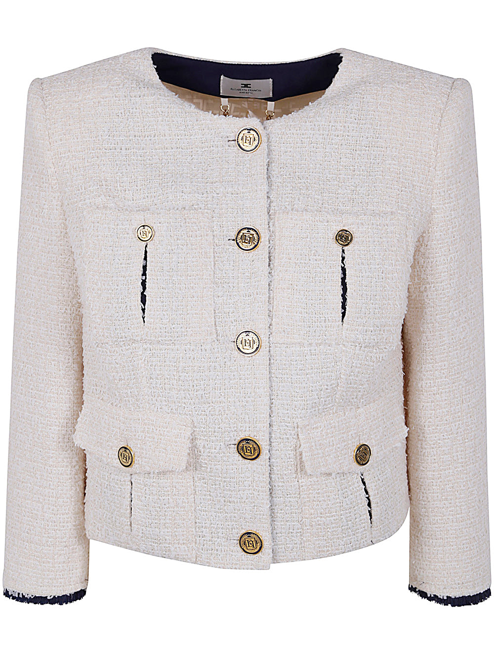 ELISABETTA FRANCHI Chic Women's Structured Jacket