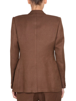 TOM FORD Elegant Peaked Lapel Jacket for Women