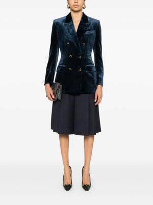 TOM FORD Velvet Luxe Blue Jacket