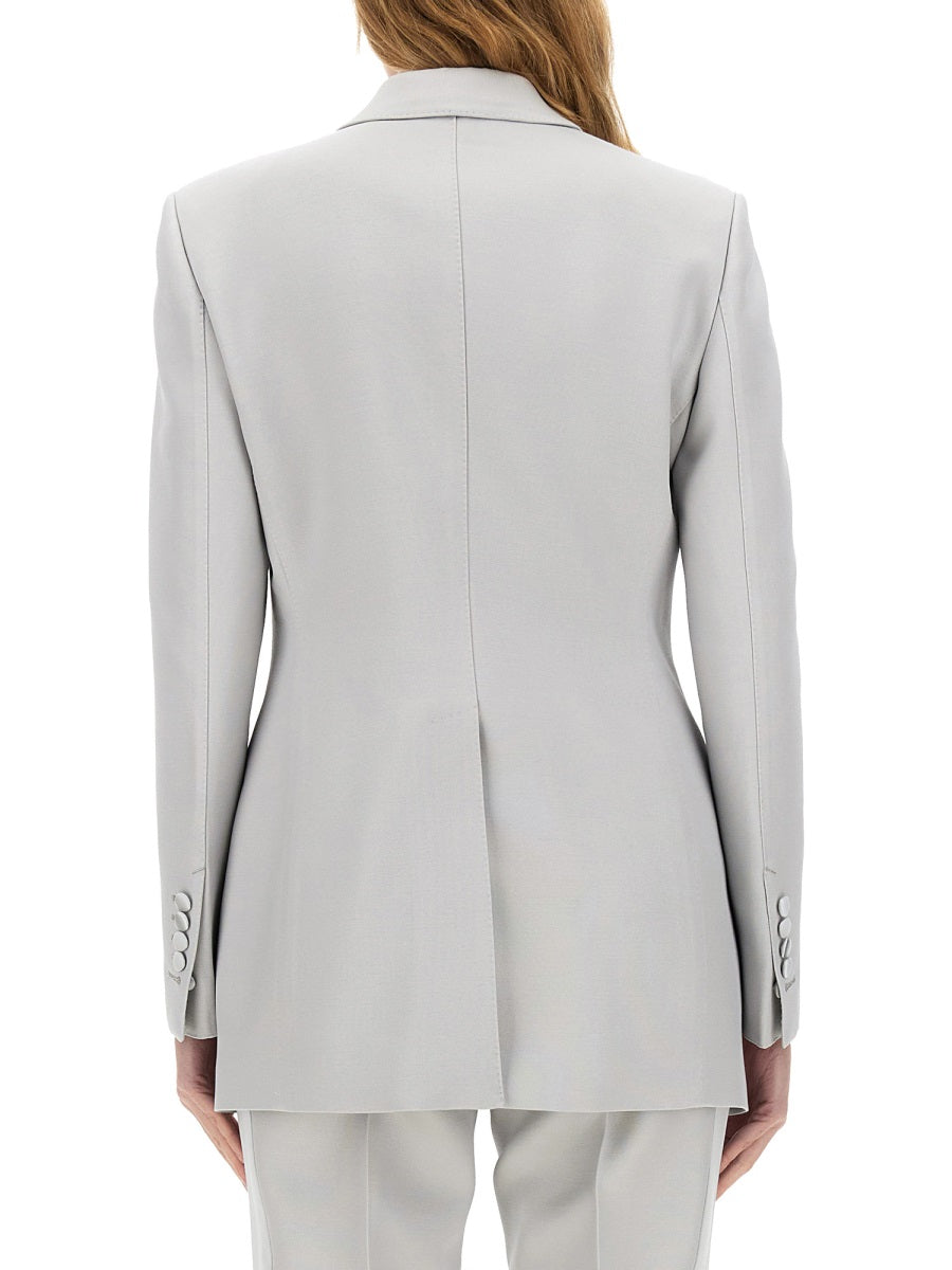 TOM FORD Single-Breasted Tuxedo Jacket for Women - Size 42 IT