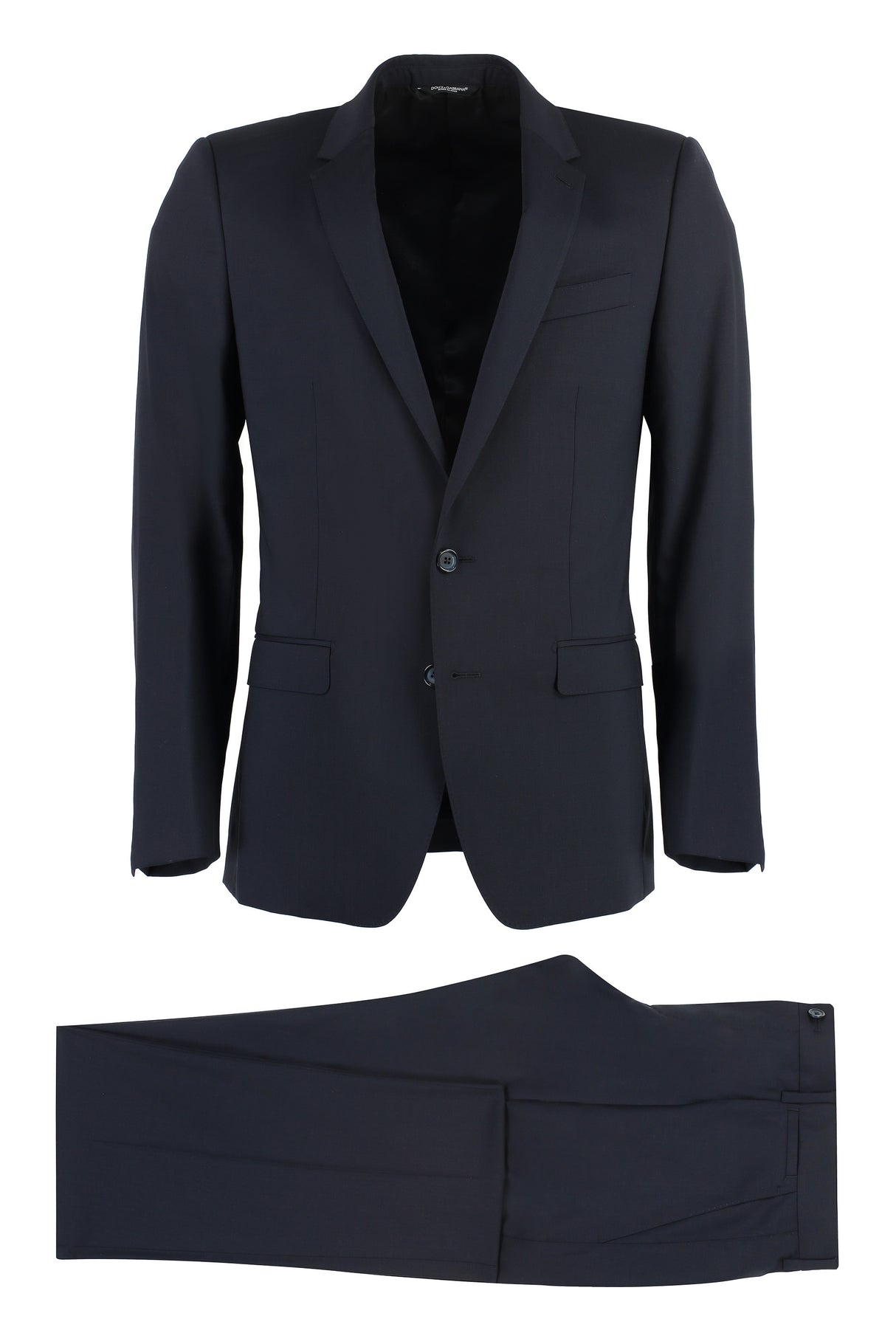 DOLCE & GABBANA Men's Classic Two-Piece Suit - Regular Fit, Size 48