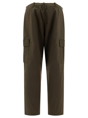 GOLDWIN Wool Blend Twill Trousers - Regular Fit, Mid Rise