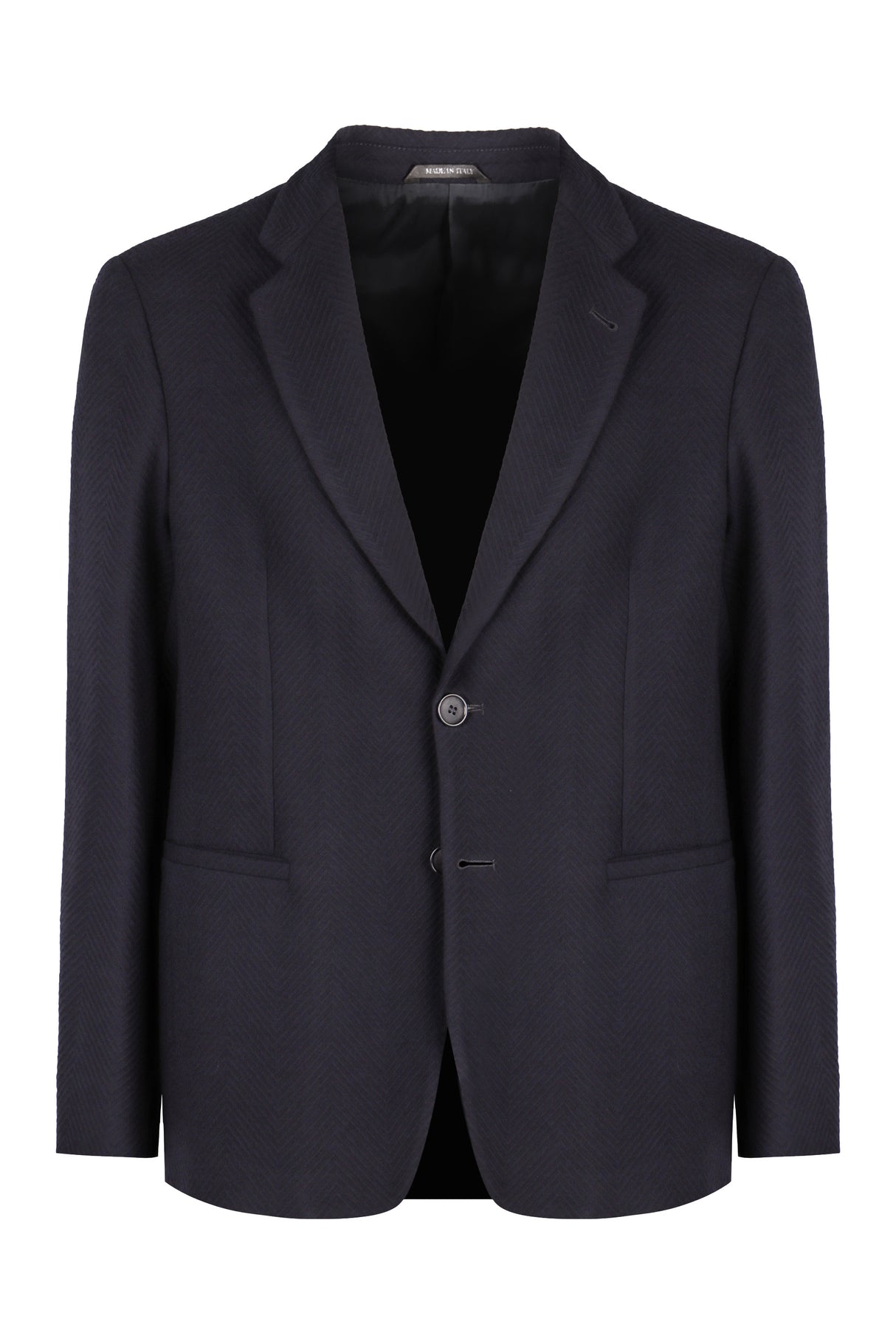 GIORGIO ARMANI Single-Breasted Two-Button Jacket