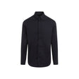 GIORGIO ARMANI Luxury Blue Cotton Blend Dress Shirt