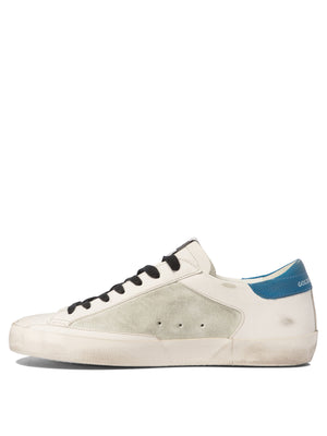 GOLDEN GOOSE Super-Star Double Quarter Sneakers for Men