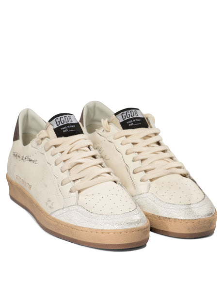 GOLDEN GOOSE Retro Collegiate Ball Star Skate Sneakers