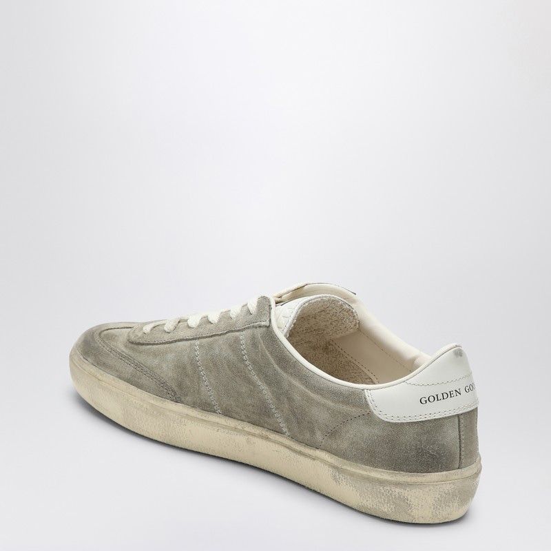 GOLDEN GOOSE 24FW Men's Olive Green and White Sneakers