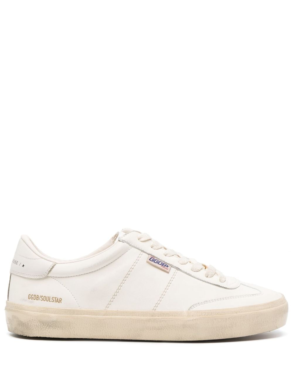 GOLDEN GOOSE Men's Soul-Star Mini Leather Sneakers