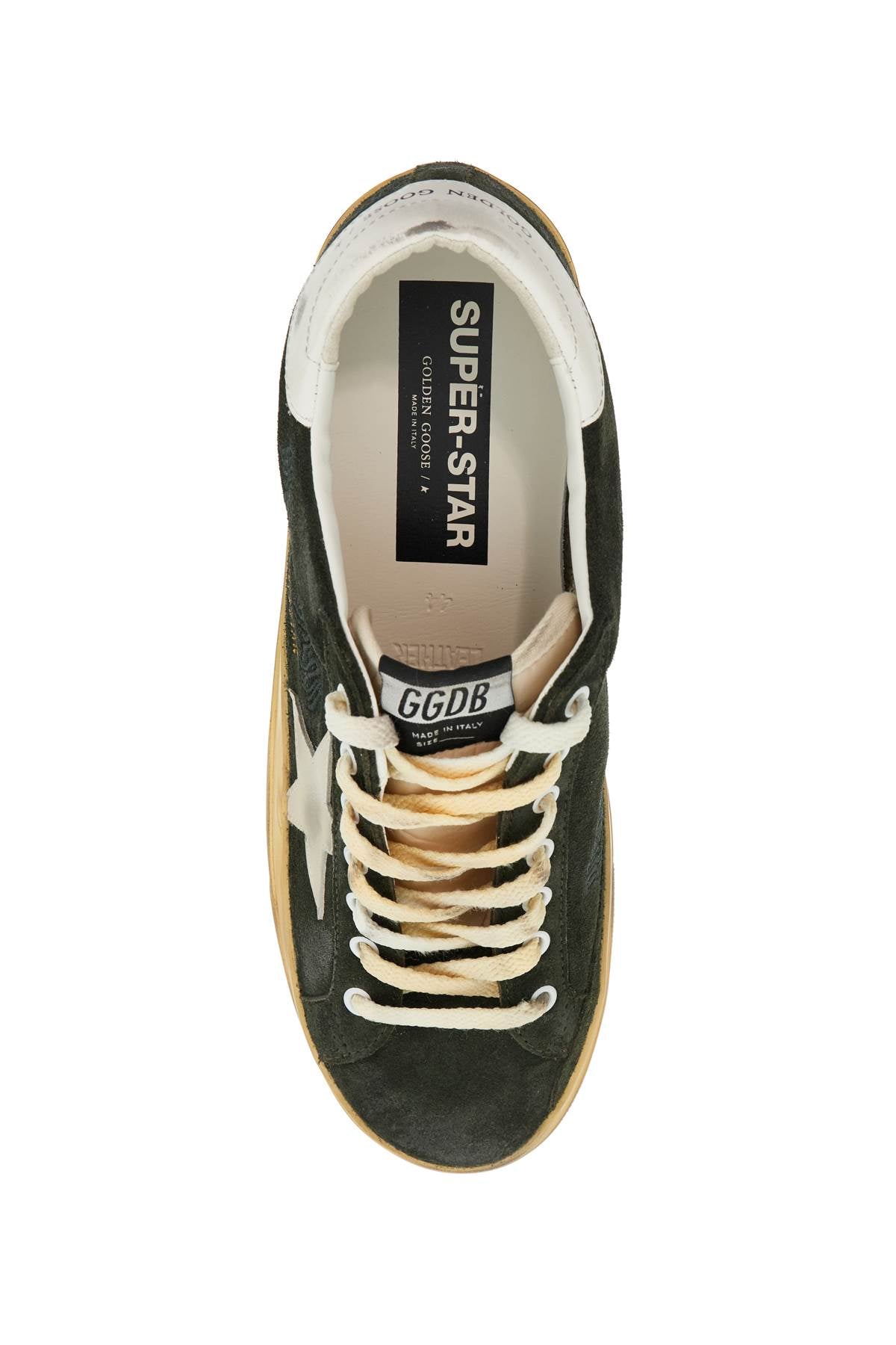 GOLDEN GOOSE High Foxing Sole Super Star Sneakers - Men's