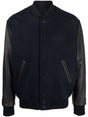 GOLDEN GOOSE Panelled Design Baseball Collar Jacket