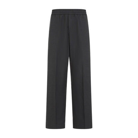 GOLDEN GOOSE Men's Lenny Jogging Pants in Tailored Yarn-Dyed Fabric