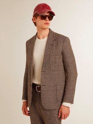 GOLDEN GOOSE Men's Lowell Wool Blazer