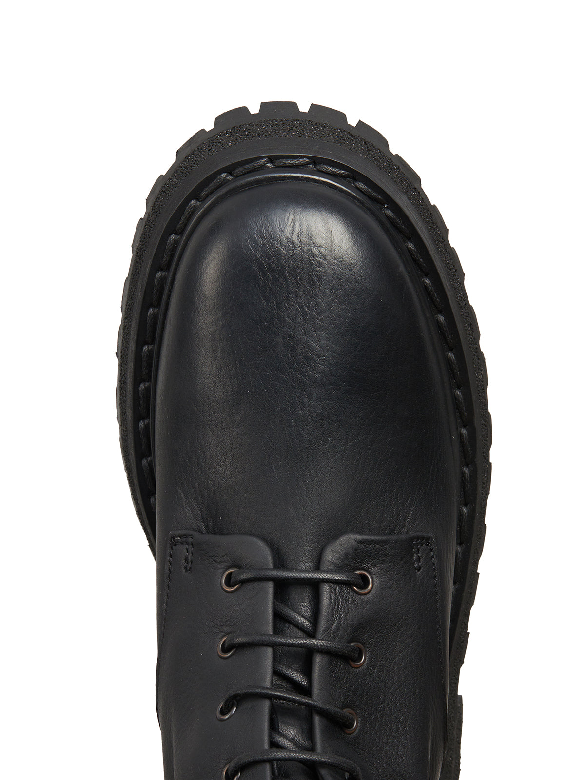 MARSELL Stylish Black Leather Lace-Up Boots for Women - FW23 Collection