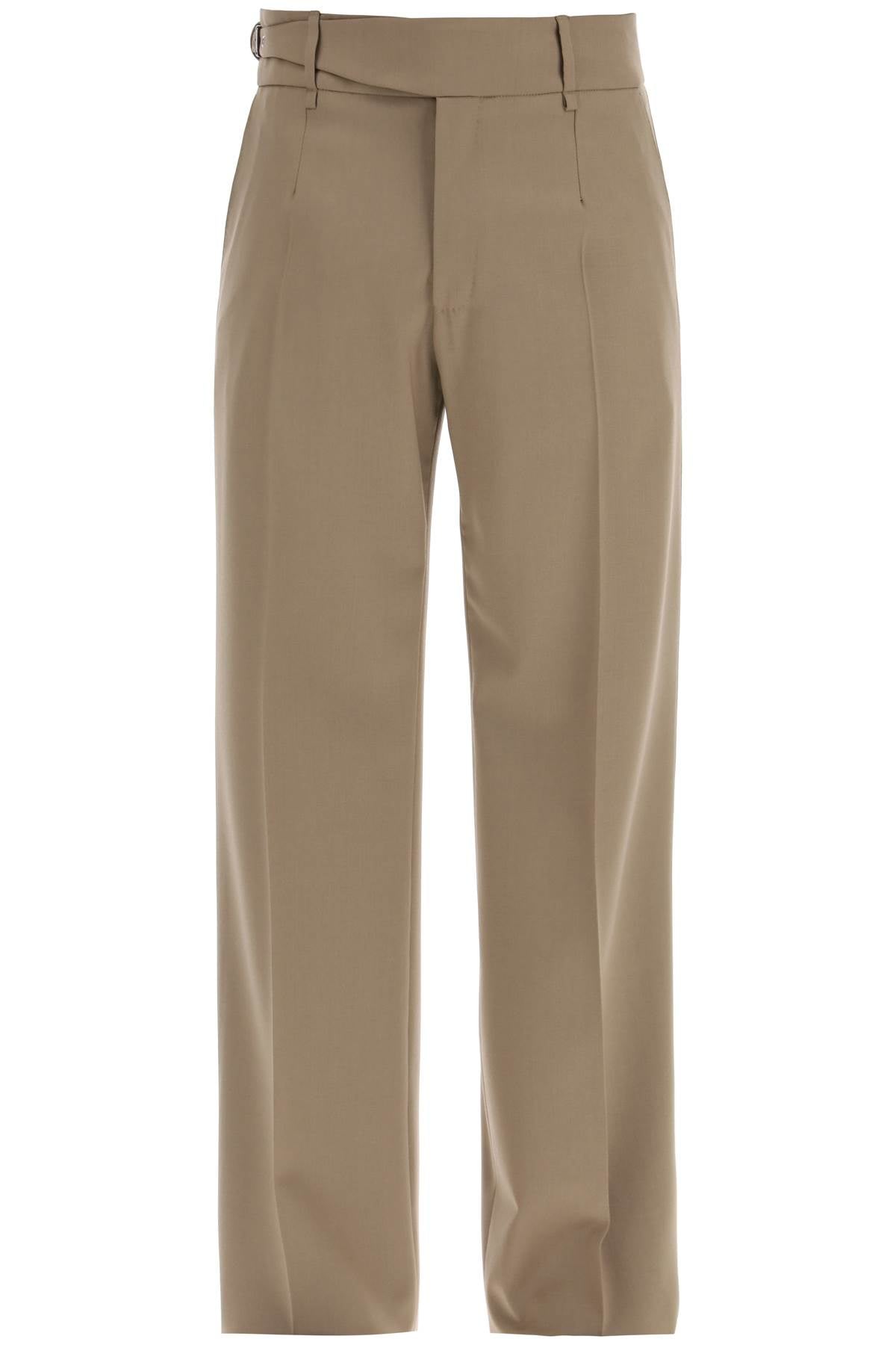 DOLCE & GABBANA Tailored Stretch Trousers in Bi-Stretch Fabric