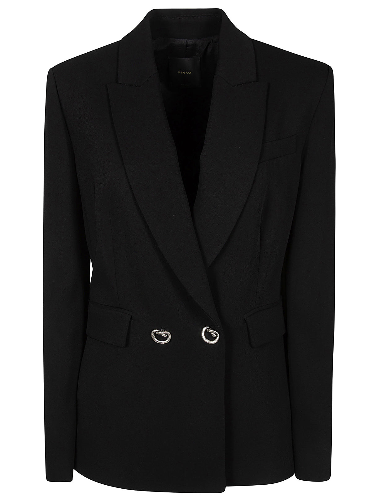 PINKO Double-Breasted Cady Jacket for Women